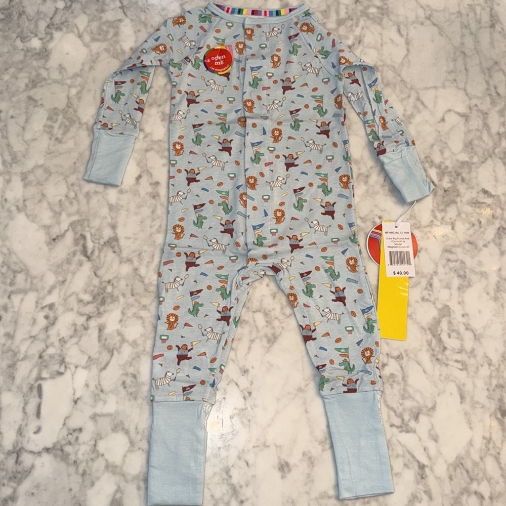 NWT MAGNETIC ME SPORTS CONVERTIBLE ROMPER 12/18M